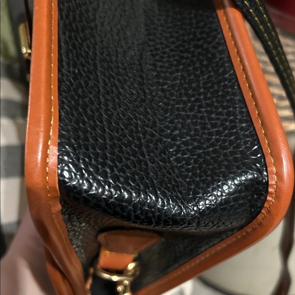 Dooney & Bourke Black and Brown Crossbody Bag - Picture 6 of 12